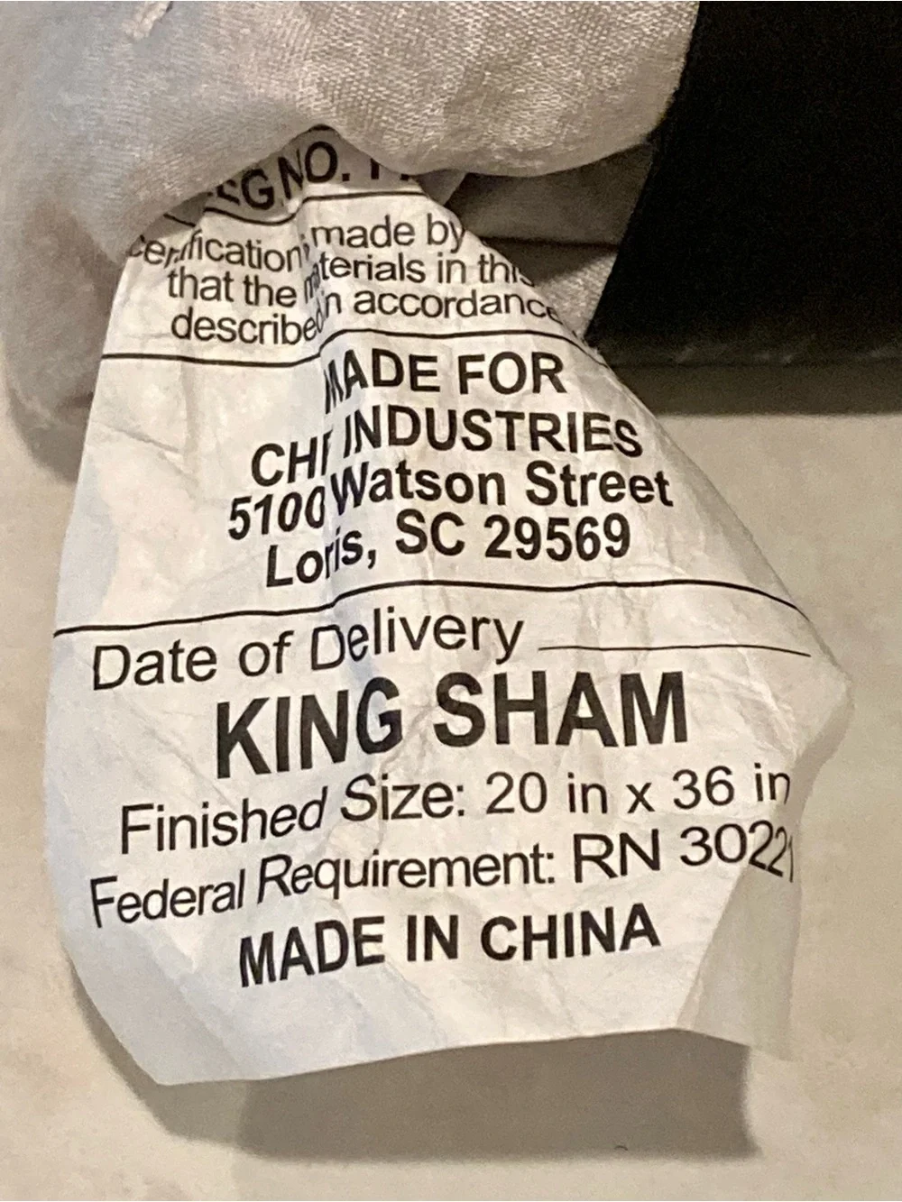NEW Donna Karan Home hammered silk blend King sham in platinum